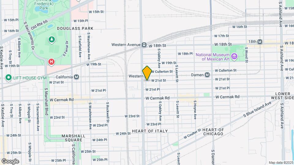 2345 W 21st St Map and Location Details