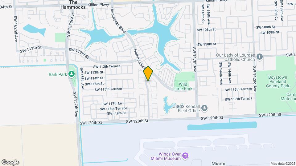 11512 SW 151 Ave Map and Location Details