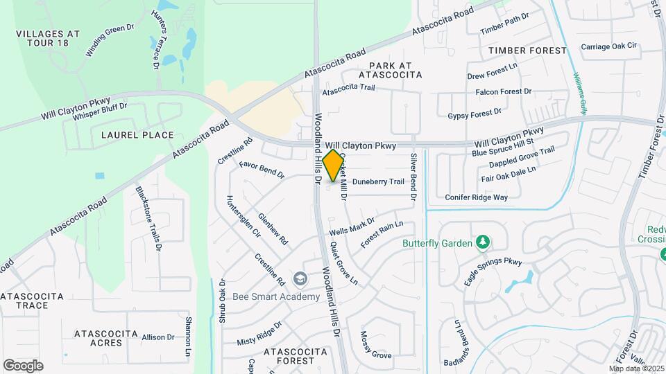 4010 Duneberry Trail Mapa y Detalles de la Ubicación
