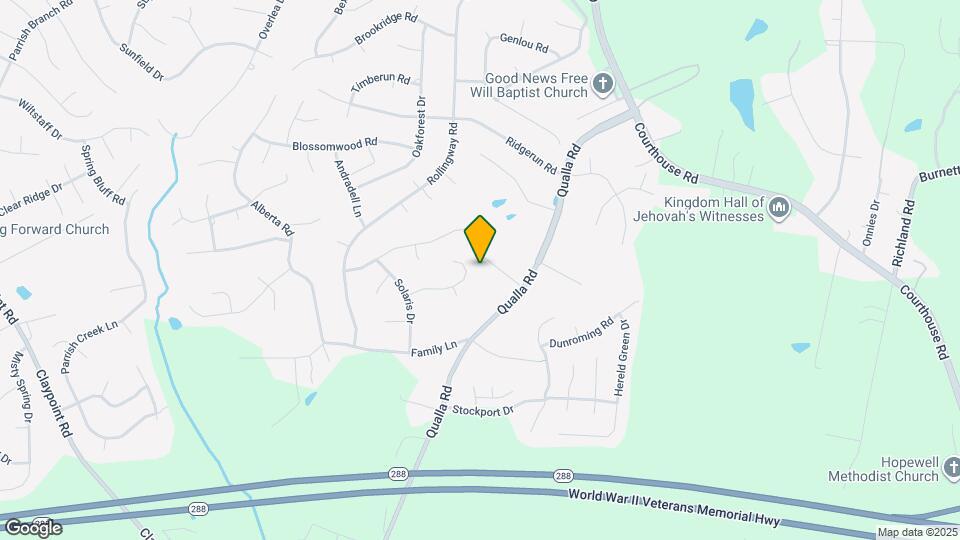 10513 Sunne Ct Map and Location Details