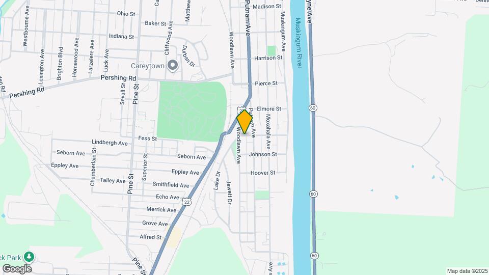 222 Lincoln St Map and Location Details