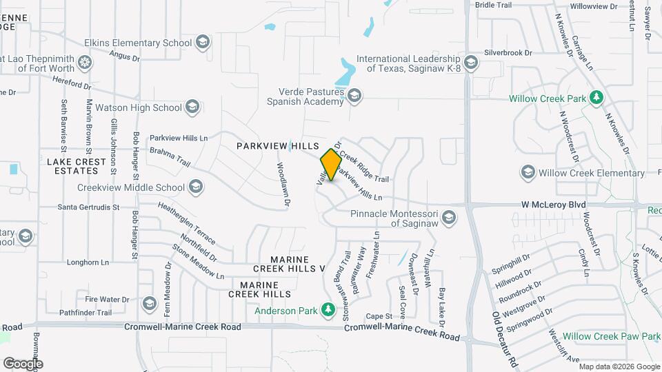 4933 Parkrise Dr Map and Location Details