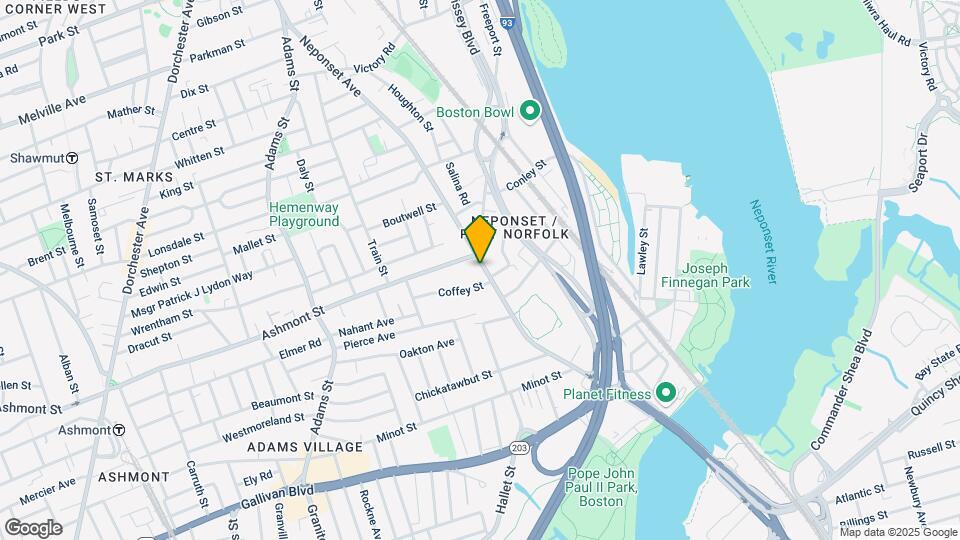 273 Neponset Ave Mapa y Detalles de la Ubicación