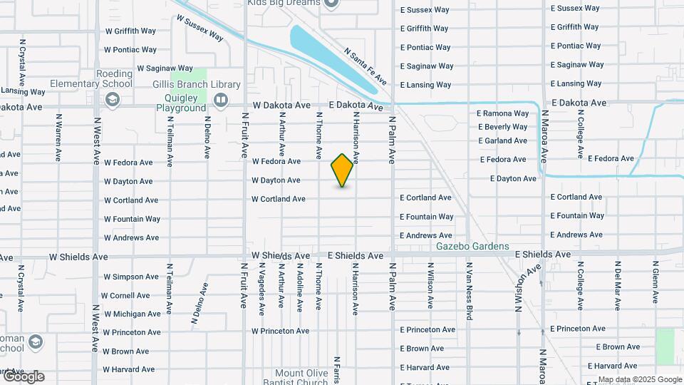 63 E Cortland Ave Map and Location Details