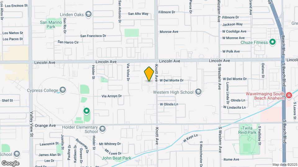 3518 W Del Monte Dr Mapa y Detalles de la Ubicación
