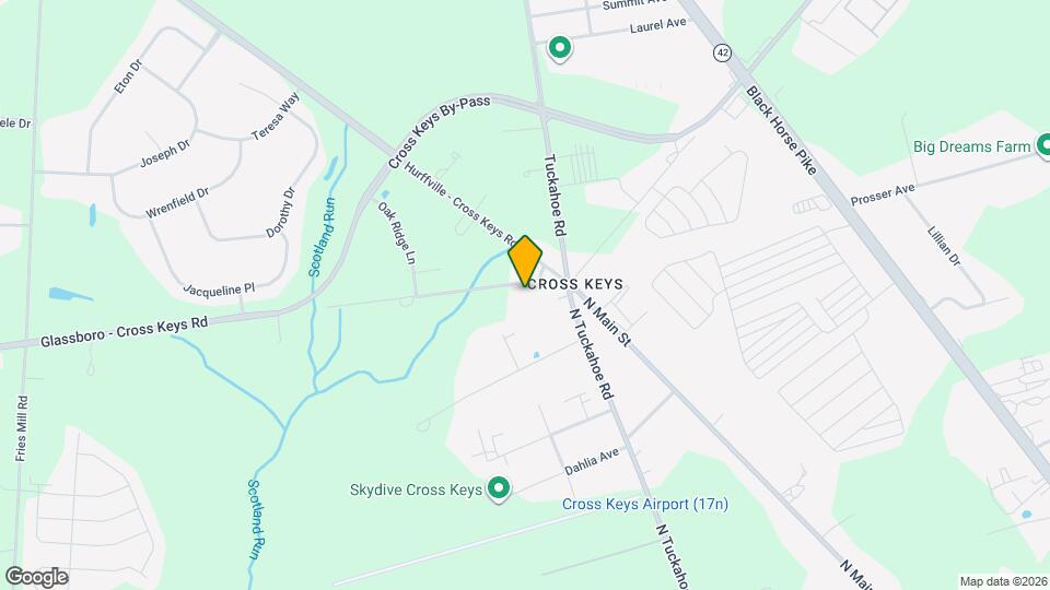 1761 Glassboro - Cross Keys Rd Mapa y Detalles de la Ubicación