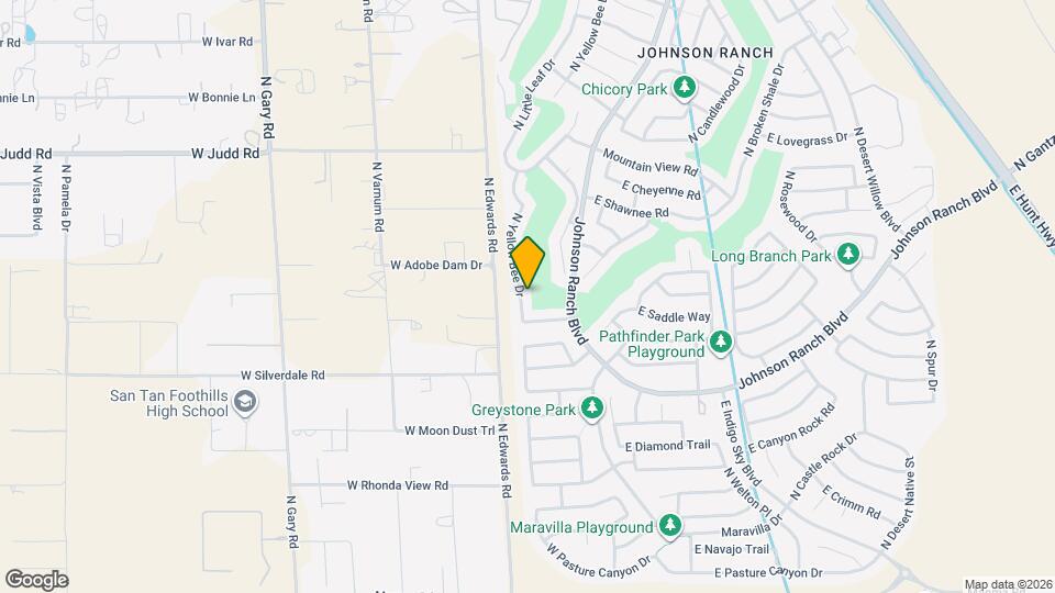 29117 N Yellow Bee Dr Map and Location Details