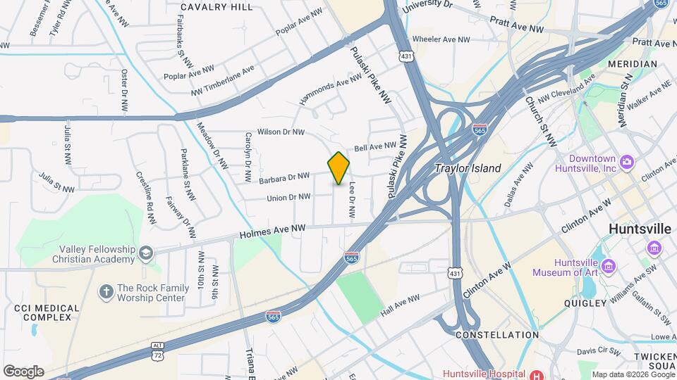 902 Appleby St NW Map and Location Details