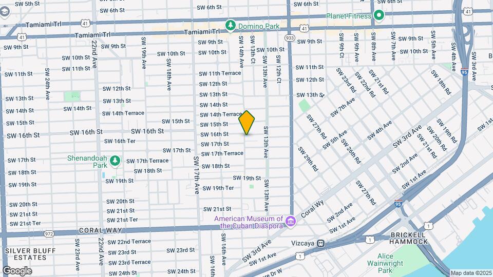 1378 SW 16th St Map and Location Details