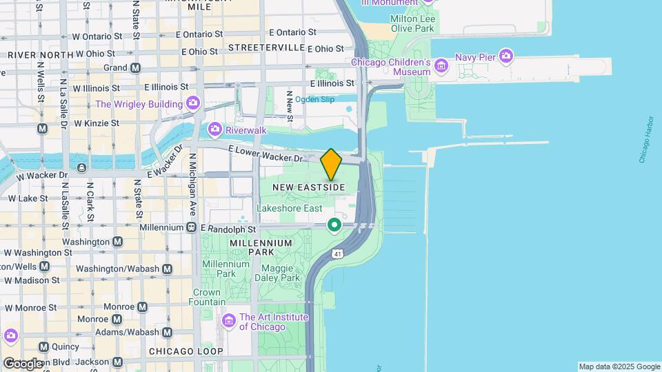 201 N West Shore Dr, Unit 806A Map and Location Details