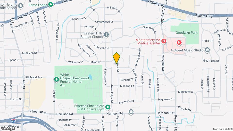 676 Karen Rd Map and Location Details