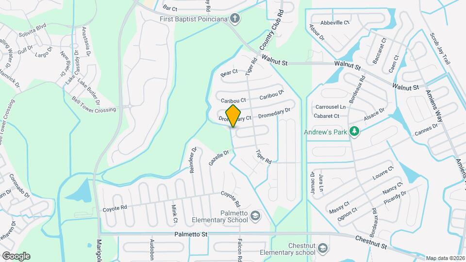 617 Fisher Ct Map and Location Details