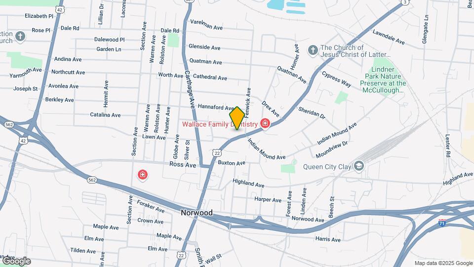 5211 Montgomery Rd Map and Location Details