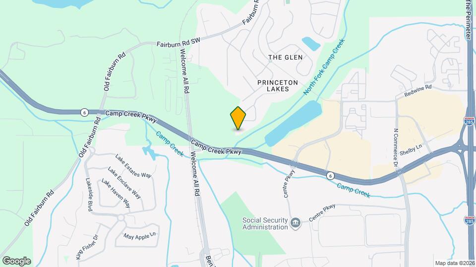 4057 Princeton Lakes Way Map and Location Details