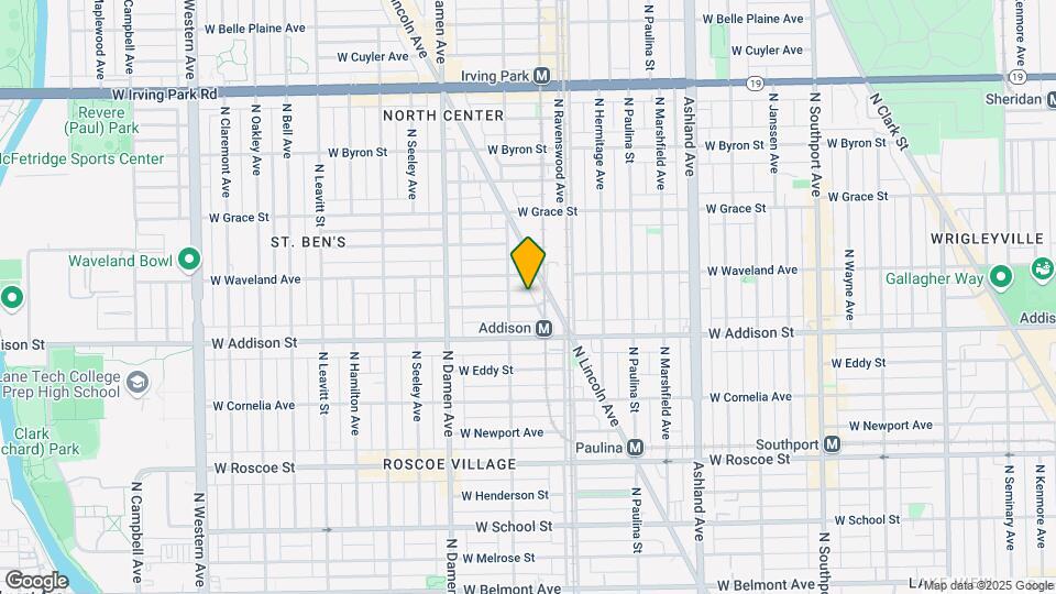 1826 W Patterson Mapa y Detalles de la Ubicación