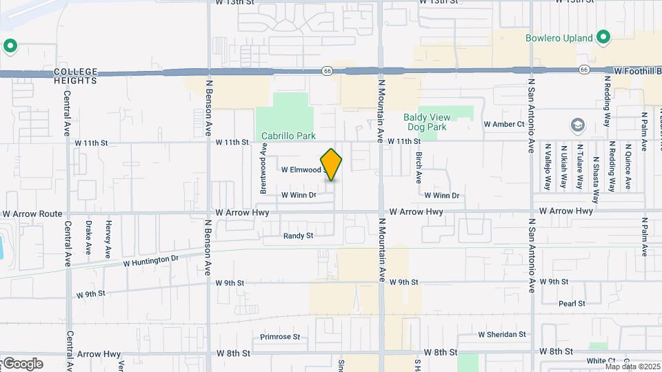 587 Silverwood Ave Map and Location Details