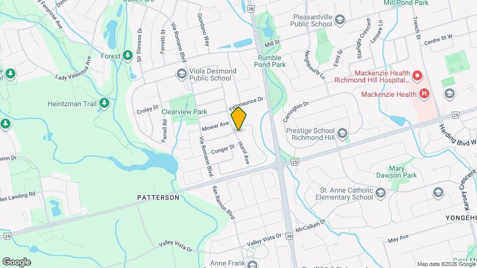 45 Hurst Ave Map and Location Details