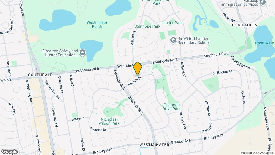 700 Osgoode Dr Map and Location Details