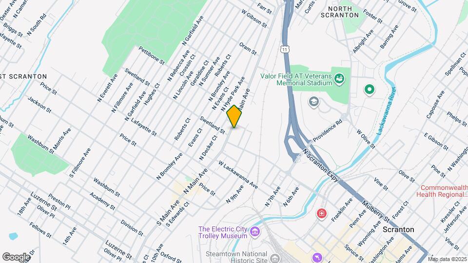 518 N Main Ave Mapa y Detalles de la Ubicación