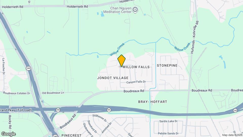 20222 Ray Falls Dr Mapa y Detalles de la Ubicación