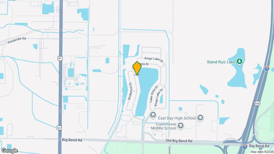 12627 Lake Vista Dr Map and Location Details