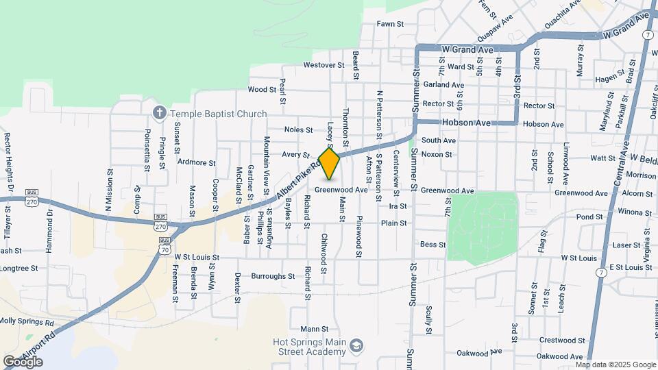 1410 Greenwood Ave Map and Location Details