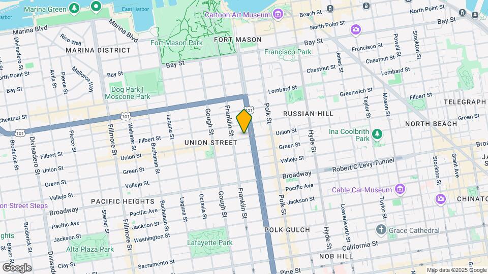 1515 Union St Map and Location Details