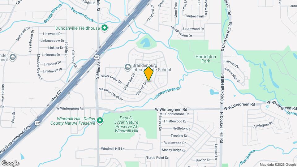 407 Hillcroft Cir Map and Location Details
