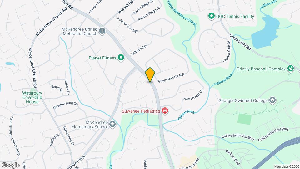 1252 Lawrenceville Suwanee Rd Mapa y Detalles de la Ubicación
