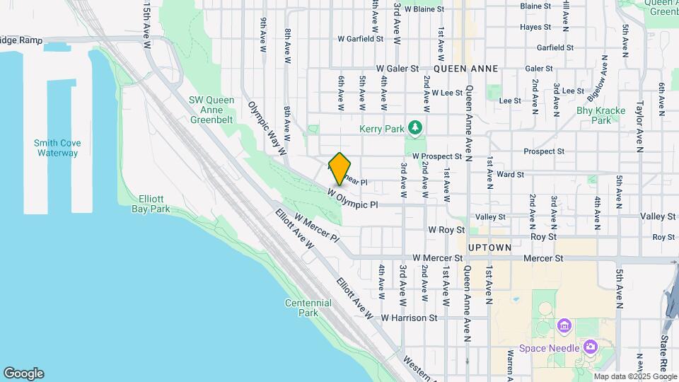 530 W Olympic Pl Map and Location Details