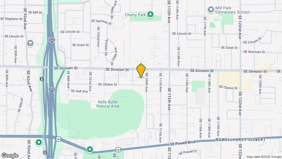 2623 SE 109th Ave Map and Location Details