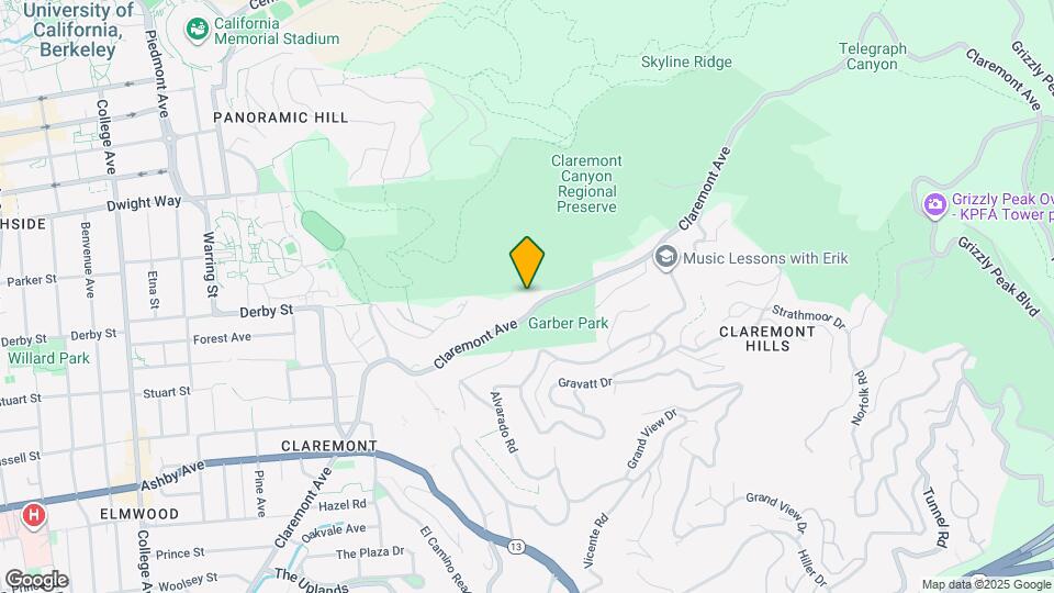 7547 Claremont Ave Map and Location Details