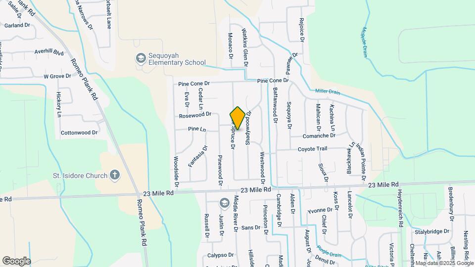 51460 Blue Spruce Dr Map and Location Details