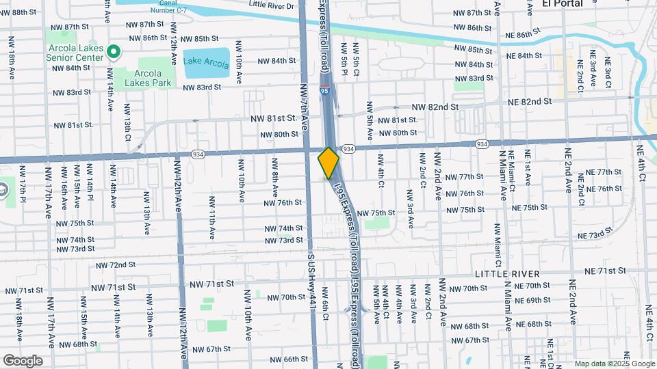 642 NW 77th St Mapa y Detalles de la Ubicación
