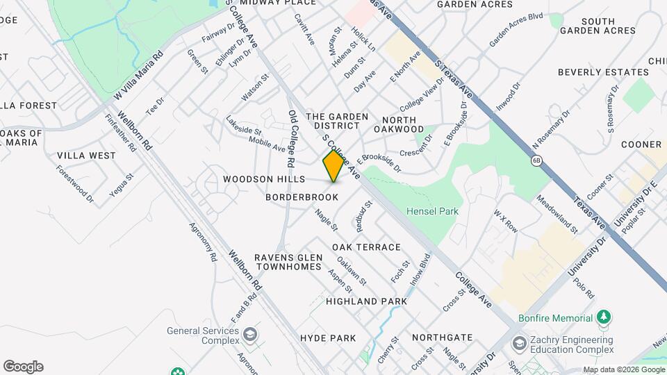 203 W Brookside Dr Map and Location Details