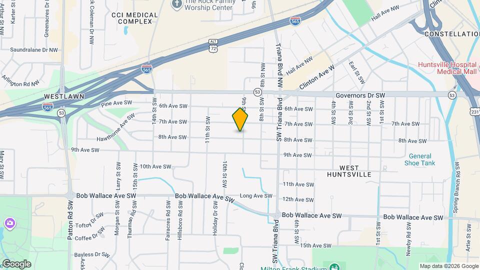 3402 8th Ave SW Mapa y Detalles de la Ubicación