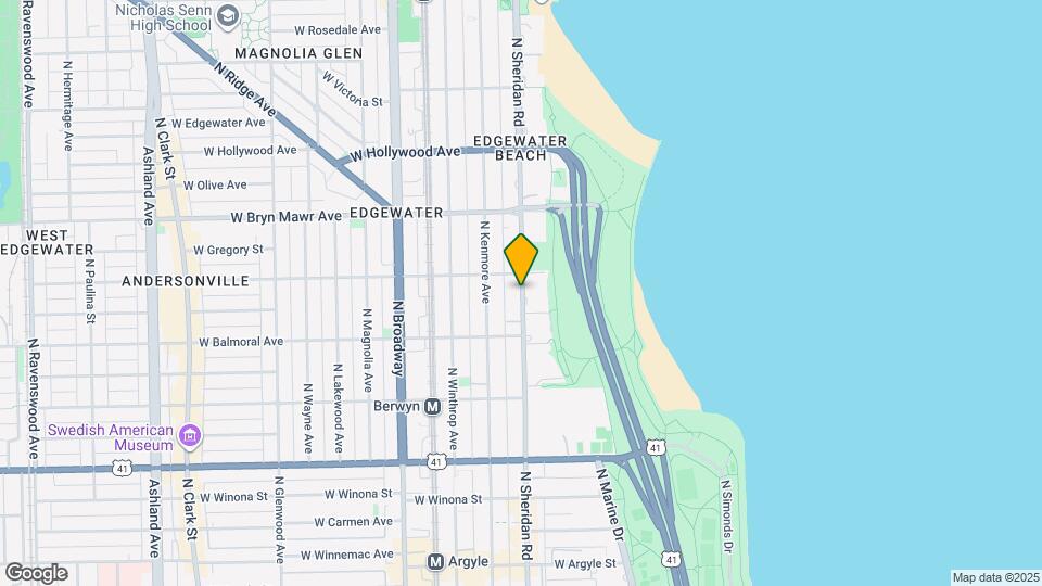 5440 N Sheridan Rd Mapa y Detalles de la Ubicación