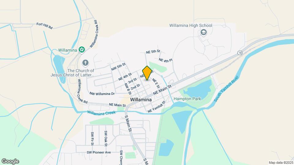 Willamina Villa Apartments Map and Location Details