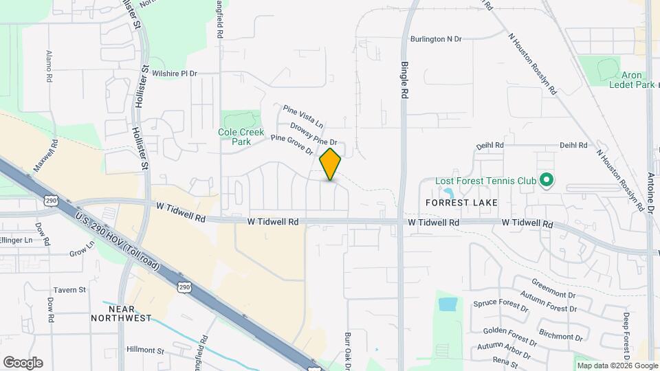 6923 Cole Creek Dr, Unit 4303 Map and Location Details