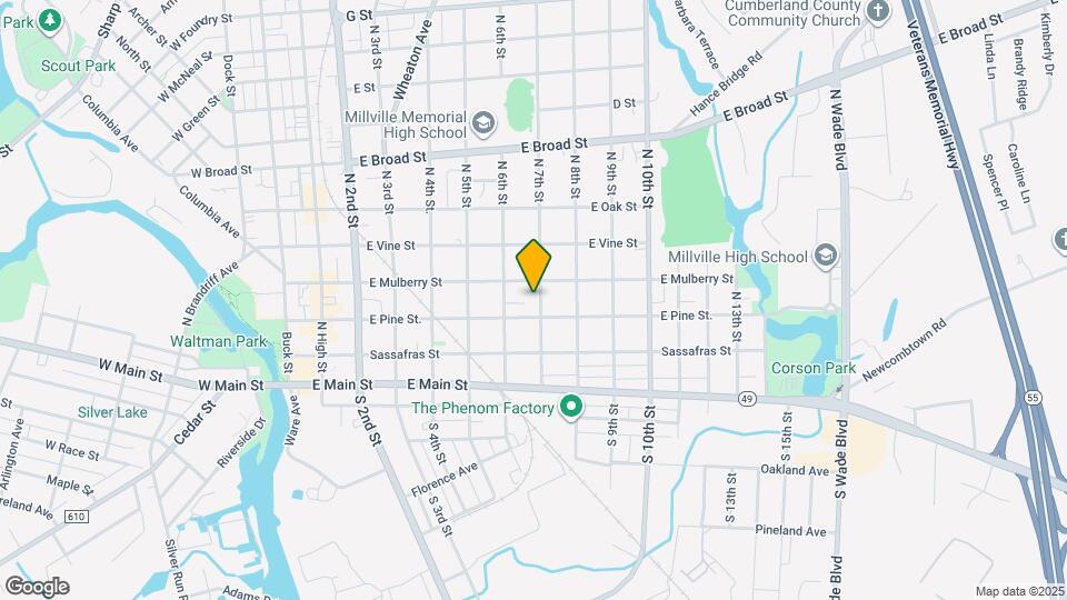 202 N 7th St Map and Location Details