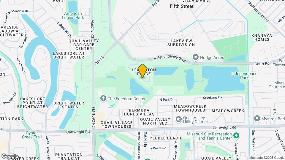 3031 Lexington Lake Dr Map and Location Details