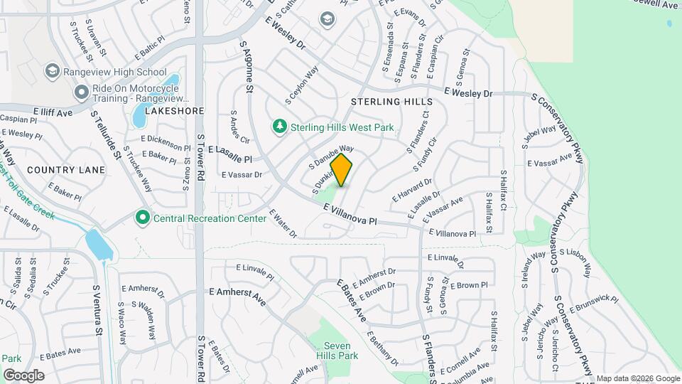 2627 S Ensenada Way Map and Location Details