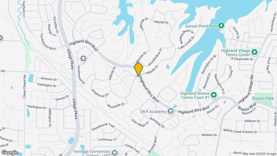 2687 Creekside Way Map and Location Details