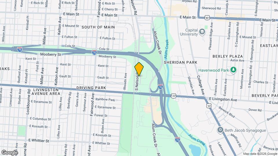 849 Lyman Ave Map and Location Details