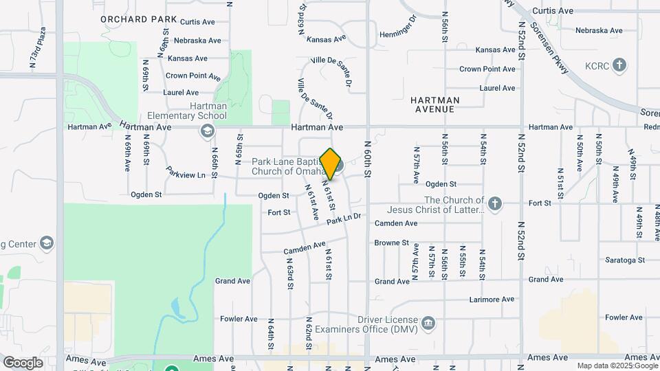 5517 N 61st St Map and Location Details