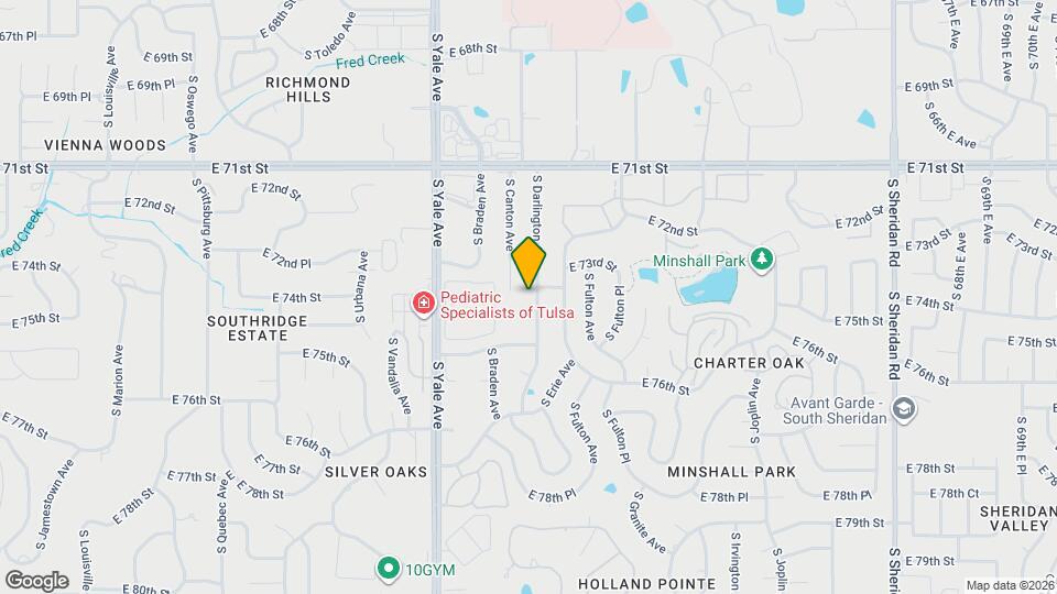 7336 S Darlington Ave Map and Location Details