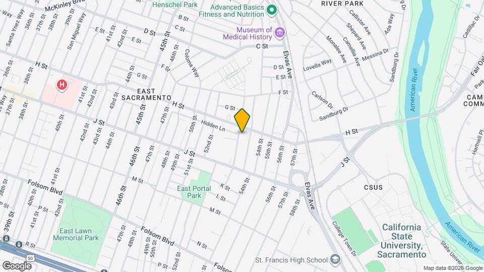 833 53rd St Map and Location Details