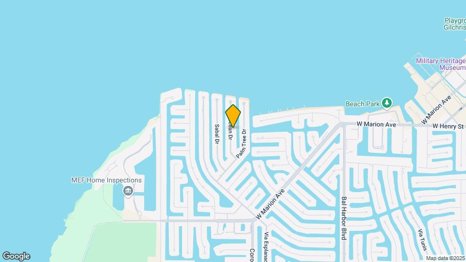 50 Ocean Dr Mapa y Detalles de la Ubicación