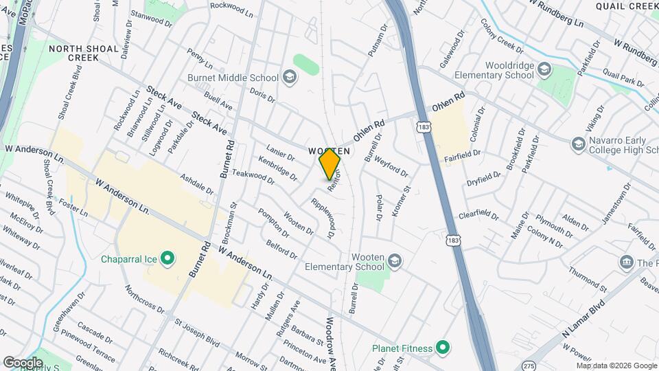 8202 Renton Dr Map and Location Details