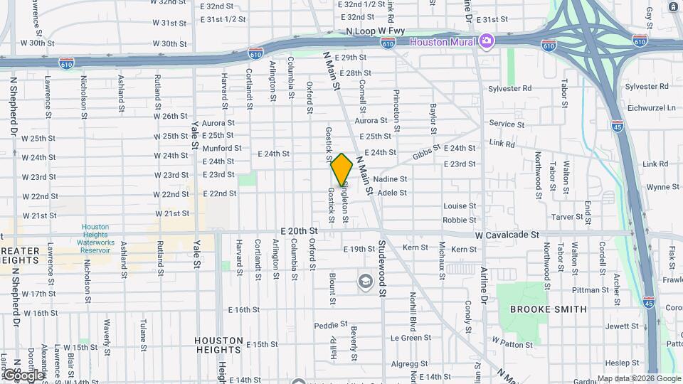 2219 Singleton St Mapa y Detalles de la Ubicación
